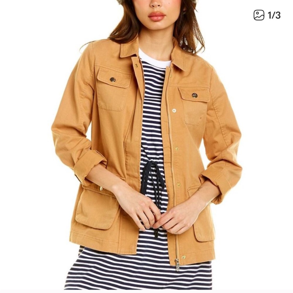 Draper James Tan Field Twill Jacket